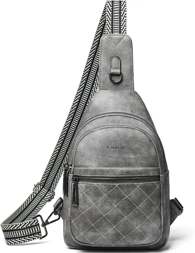 Miniatura 10 de LATMAP Sling Bag For Women Fanny Pack Crossbody Travel Shoulder Belt Bags Tote Backpack Purse Faux Leather