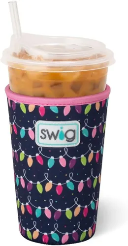 Miniatura 14 de Swig Life Coolie de Taza Helada Mediana, Funda Aislante de Taza de Café Helado de Halloween de 22oz con Asa, Coolie Aislado de Neopreno Mantiene