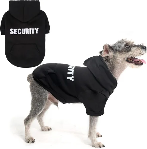 Miniatura 35 de SCENEREAL Sudadera de seguridad con capucha para perros grandes, medianos y pequeños, para niños y niñas, disfraz de perro suave con agujero para #1