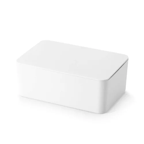 Miniatura 2 de Dispensador de Toallitas Zdolmy, Portabrocas para Bebé, Contenedor de Toallitas Recargable, Gran Capacidad, Alargado, Compatible con la Mayoría