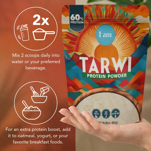 Miniatura 6 de It's Good Energy Tarwi Bean (Chocho) Proteína en polvo – Proteína vegana a base de plantas Rico en fibra de superalimentos, sin lácteos, bajo