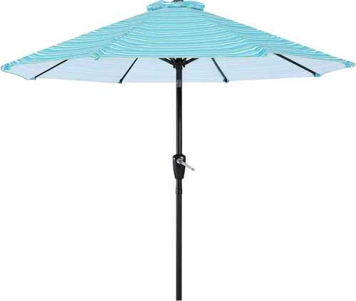 Miniatura 8 de ABCCANOPY Sombrilla de patio al aire libre de 7.5 pies, sombrilla de mesa con protección UV con manivela para una fácil instalación, adecuada