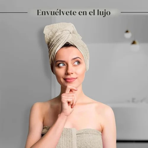 Miniatura 3 de Tens Towels Paquete de 4 toallas de baño extra grandes de 30 x 60 pulgadas, 100% algodón, más grandes y ligeras, más rápidas de secar, súper suaves