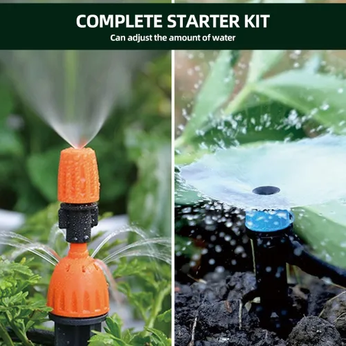 Miniatura 2 de Regadera de jardín con temporizador de agua programable con retardo de lluvia, sistema de riego manual, automático, 1 salida