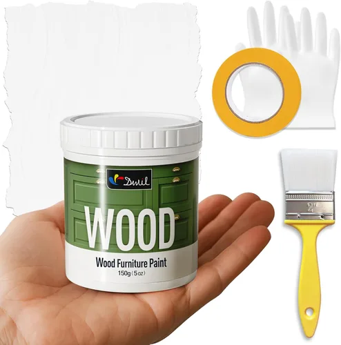 Miniatura 21 de DWIL Pintura para Muebles con Acabado Mate - Pintura para Madera de 16 Oz para Gabinetes, Puertas, Mesas y Cómodas Renovación - A Base de Agua, No