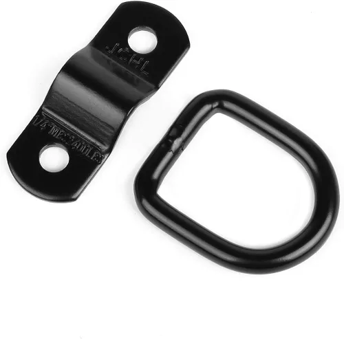 Miniatura 5 de Anillos en D para anclajes de amarre para remolque camión, soporte de caja de camiones, puntos cerrados, recogida, montaje en superficie, anillo