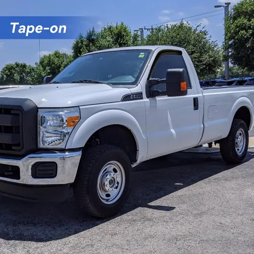 Miniatura 6 de Protectores de lluvia de ventana para Ford F250 F350 F450 F550 1999-2016 Super Duty, deflectores de viento de ventana fuera del canal para cabina
