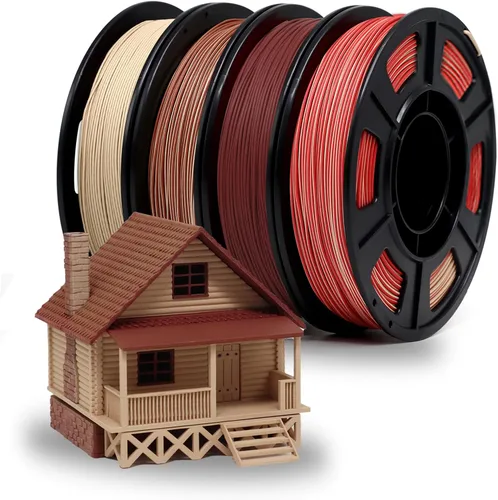 Miniatura 27 de Yousu Seda de Doble Color Filamento PLA para 3D Impresora Filamento Coextrusión PLA Multicolor Filamento PLA 1.75mm (± 0.03 mm) Compatible