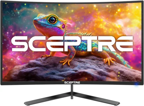 Miniatura 10 de Sceptre - Monitor LED delgado Prime de 24 pulgadas, 1080p 99% sRGB 2x HDMI VGA con altavoces integrados, color negro máquina
