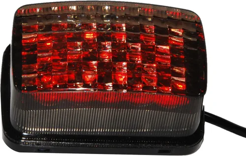 Miniatura 2 de YFM, luz LED trasera de freno con vidrio nublado para Yamaha atv, utv 350 400 450 660 250 4x4 Yamaha Grizzly, Viking, Rhino, Big Bear, Kodiak