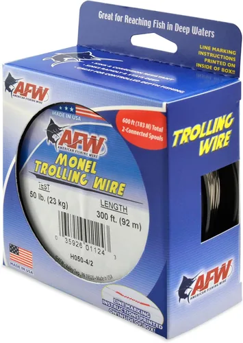 Miniatura 12 de Alambre de pesca americano Monel Trolling Wire (un solo hilo)