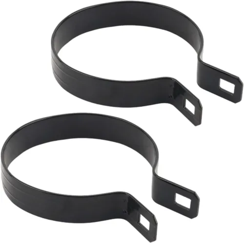 Miniatura 4 de Jake Sales Banda de soporte de 1-7/8 pulgadas para valla de eslabones de cadena, uso para postes de diámetro exterior de 1-7/8 pulgadas - Banda