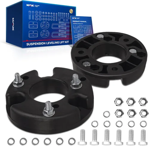 Miniatura 18 de KAX Kit de nivelación trasero de 1-2" Compatible con Jeep Cherokee 1984-2001 2WD/4WD Grilletes de bajada trasera de acero de alta resistencia