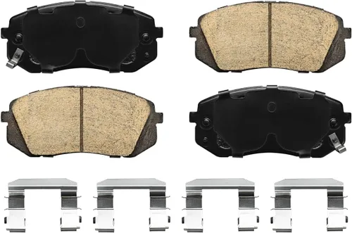 Miniatura 7 de Detroit Axle - Kit de freno delantero para Hyundai Tucson 2010-2015, rotores de freno Kia Sportage 2011-2016 y pastillas de freno de cerámica 2012