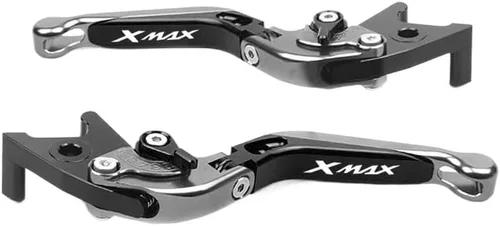 Miniatura 10 de QQLADY Z Palancas de embrague de freno extensibles plegables para motocicleta Yamaha Xmax 250 125 300 400 XMAX300 X-MAX 125 250 300 400 2013-2019 X