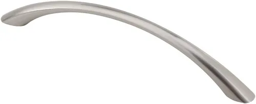 Miniatura 4 de Silverline P2022 Arco curvado cónico Arco transicional Cajón Tirador de gabinete Hardware CC: 5-1/16" Paquete de 10