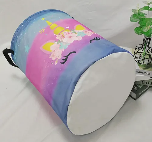 Miniatura 7 de Cesta grande para almacenaje impermeable, cesta organizadora ligera para usar como cesto de la ropa, cubos para juguetes, cestas de regalo