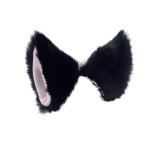Miniatura 8 de WeeH Un par de pinzas para el cabello con orejas peludas de animales de dibujos animados, disfraz de Halloween, para mujeres y hombres, en fiestas