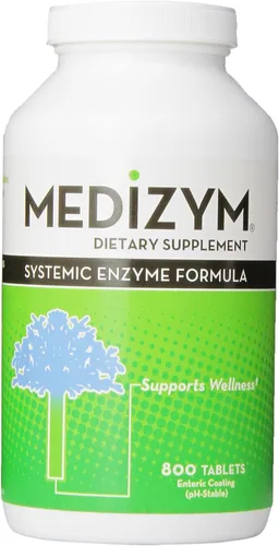 Miniatura 6 de Medizym Naturalmente vitaminas, enzima sistémica, apoyo para una respuesta saludable a la inflamación, sistema inmunológico y articulaciones