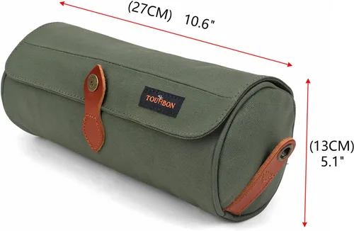 Miniatura 4 de Tourbon Bolsa de asiento de silla de montar para bicicleta, bolsa de soporte para teléfono