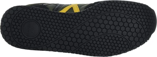 Miniatura 4 de AX ARMANI EXCHANGE Zapatos deportivos de cuero con logotipo para hombre Blanco