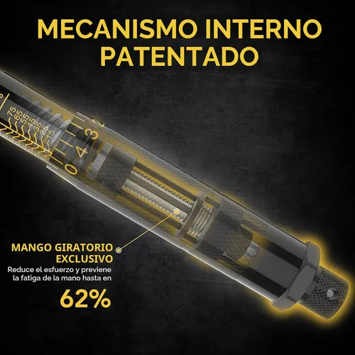 Miniatura 4 de LEXIVON - Llave de trinquete dinamométrica de 3/8 pulgadas, 10~80 pies-libras/13.6~108.5 Nm (LX-182)
