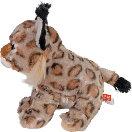 Miniatura 3 de Wild Republic Bobcat - Peluche de peluche, regalo para niños, abrazos, 8 pulgadas, multicolor