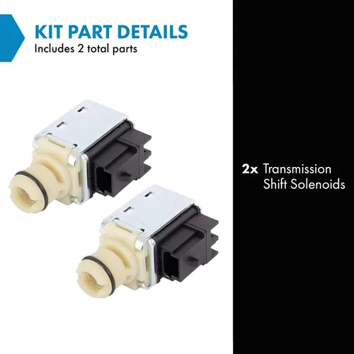 Miniatura 2 de TRQ Conjunto de solenoides de control de cambio de transmisión Compatible con Chevy GMC Cadillac Pontiac 4L60E