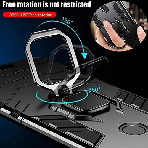 Miniatura 4 de ZMONE - Funda protectora para Honor X8 5G, Honor X6, Honor X6s, con protector de pantalla de vidrio (paquete de 2), resistente de doble capa, grado