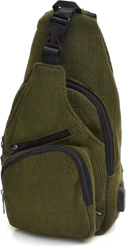 Miniatura 72 de Nupouch Mochila cruzada antirrobo, carga USB, mochila ligera para viajes, senderismo, todos los días
