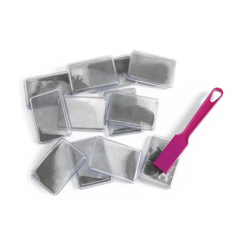 Excellerations Estuches de archivos de hierro (paquete de 12), Experimento científico para niños, ciencia para niños, juguetes STEM para niños y