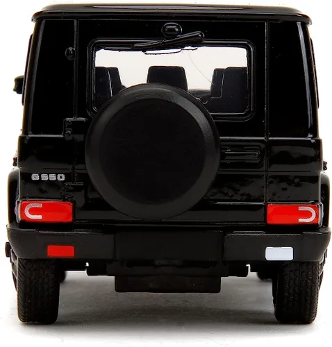 Miniatura 4 de Jada Pink Slips 1:32 W1 Mercedes Benz Clase G 4x4 Coche fundido a presión, juguetes para niños y adultos (negro)