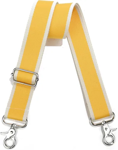 Miniatura 108 de Correa de Bolso Ancha Correa de Hombro Ajustable Correa de Repuesto Cruzada Correa de Bolso de Hardware Plateado