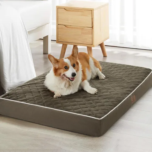 Miniatura 9 de WNPETHOME Cama Ortopédica para Perros para Jaula, Cama Impermeable Extra Grande para Perros con Funda Lavable Extraíble, Camas para Jaula de Perros