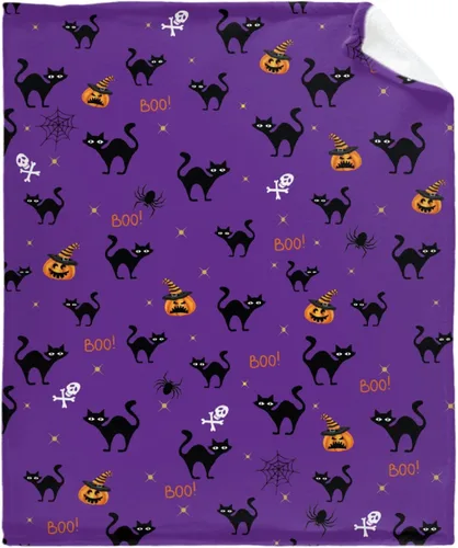 Miniatura 21 de Manta de murciélago de Halloween para bebé, regalo súper suave, manta acogedora para recién nacido, manta de recepción para bebé, manta para cuna