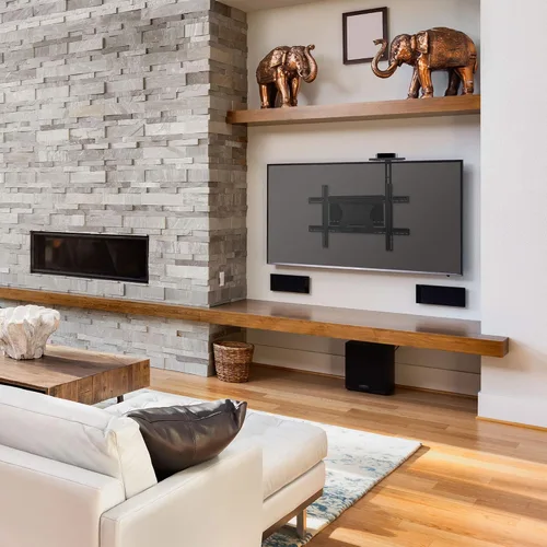 Miniatura 2 de Mount-It! Estante flotante para TV, estante AV de doble pared o montaje en TV, para cajas de cable, dispositivos de transmisión y consolas, acero