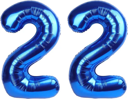 Miniatura 218 de Globo de cumpleaños número 4 dorado de 40 pulgadas, globos gigantes del número cuatro 14 24 34 40 44 2024, globos grandes de lámina de mylar para Oro