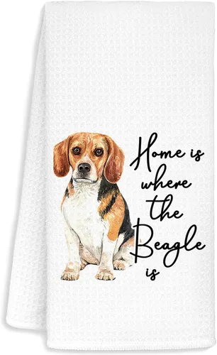 Jvpke Beagle - Toallas decorativas para cocina y baño, regalos de Beagles para mujeres amantes de los Beagle, regalos para amantes de los Beagle, 16