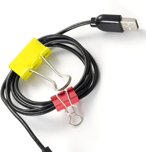 Miniatura 4 de OfficemateOIC Clips para carpeta, varios colores y tamaños, 30 clips por envase (31026)