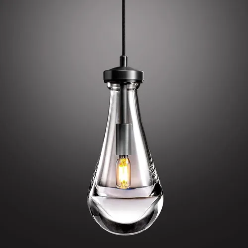 Miniatura 12 de Lámparas colgantes de latón, luces colgantes de cristal, isla de cocina, lámpara de gota de lluvia para comedor, dormitorio, baño, incluye bombilla