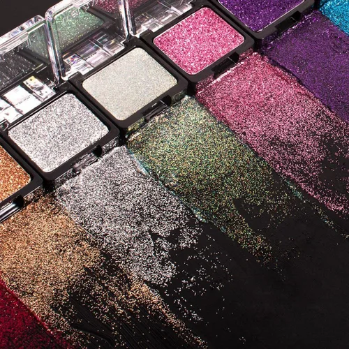 Miniatura 8 de wet n wild Color Icon - Sombra de ojos con purpurina ultra pigmentada, infusión de vitamina E para una aplicación hidratante suave y sedosa, libre