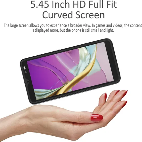 Miniatura 4 de Rino8 Pro - Teléfono inteligente Andriod desbloqueado, pantalla HD de 5.45 pulgadas, 512 MB+4 GB, doble SIM, 128 GB de almacenamiento expandible