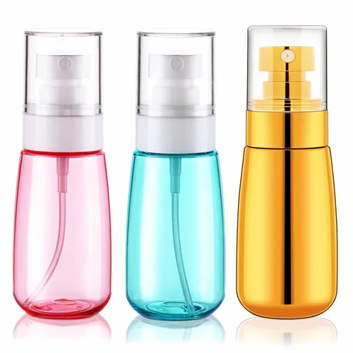 Miniatura 18 de Cosywell Botella de aerosol de niebla fina aprobada por la TSA 3.4 oz 100 ml Paquete de 3 envases de viaje recargables de cosméticos vacíos Botella