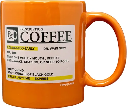 Miniatura 11 de Funny Guy Mugs Good Friends Are Like Stars Taza de café de cerámica – 11 oz – Taza de café divertida ideal para mujeres y hombres – Divertida taza