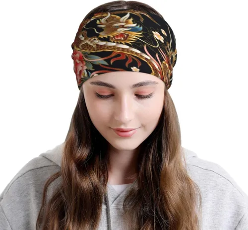 Miniatura 5 de Fantasy Dragon - Gorro multifunción con diseño de calavera suave y elástico gorro de invierno cálido bufanda de moda para hombres y mujeres