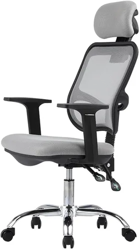 Miniatura 8 de Ergonomic Office Chair, Comfortable Swivel Chair with Mesh Fabric, Adjustable Backrest, High Back Computer Chair with Lumbar Support