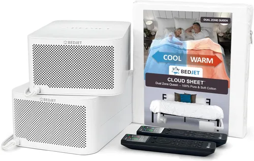 Miniatura 10 de BedJet 3 Climate Comfort para camas, ventilador de refrigeración + paquete de aire de calefacción con sábana de nube