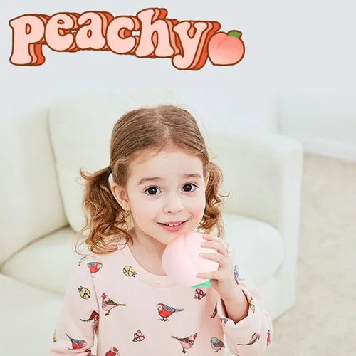 Miniatura 6 de Pelotas estrujables para el estrés, 1 paquete, bola elástica para aliviar el estrés, juguetes sensoriales para apretar, melocotón rosa, para niños