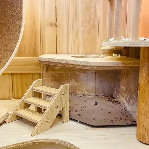 Miniatura 5 de DR.DUDU Arena de baño para hámster, 2.8 libras, libre de polvo, arena del desierto o arena para orinal para hámster, chinchillas, jerbos, ratones