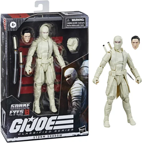 Miniatura 2 de G.I. Joe Serie clasificada Snake Eyes: G.I. Joe Origins Storm Shadow Figura de acción 17, juguete de escala premium de 6 pulgadas con paquete
